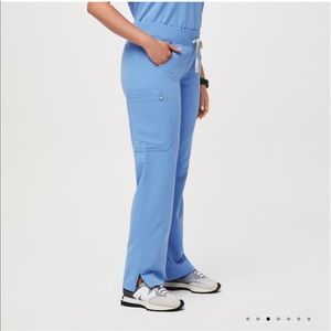 FIGS ceil blue Kade cargo pant, size Small NWT
